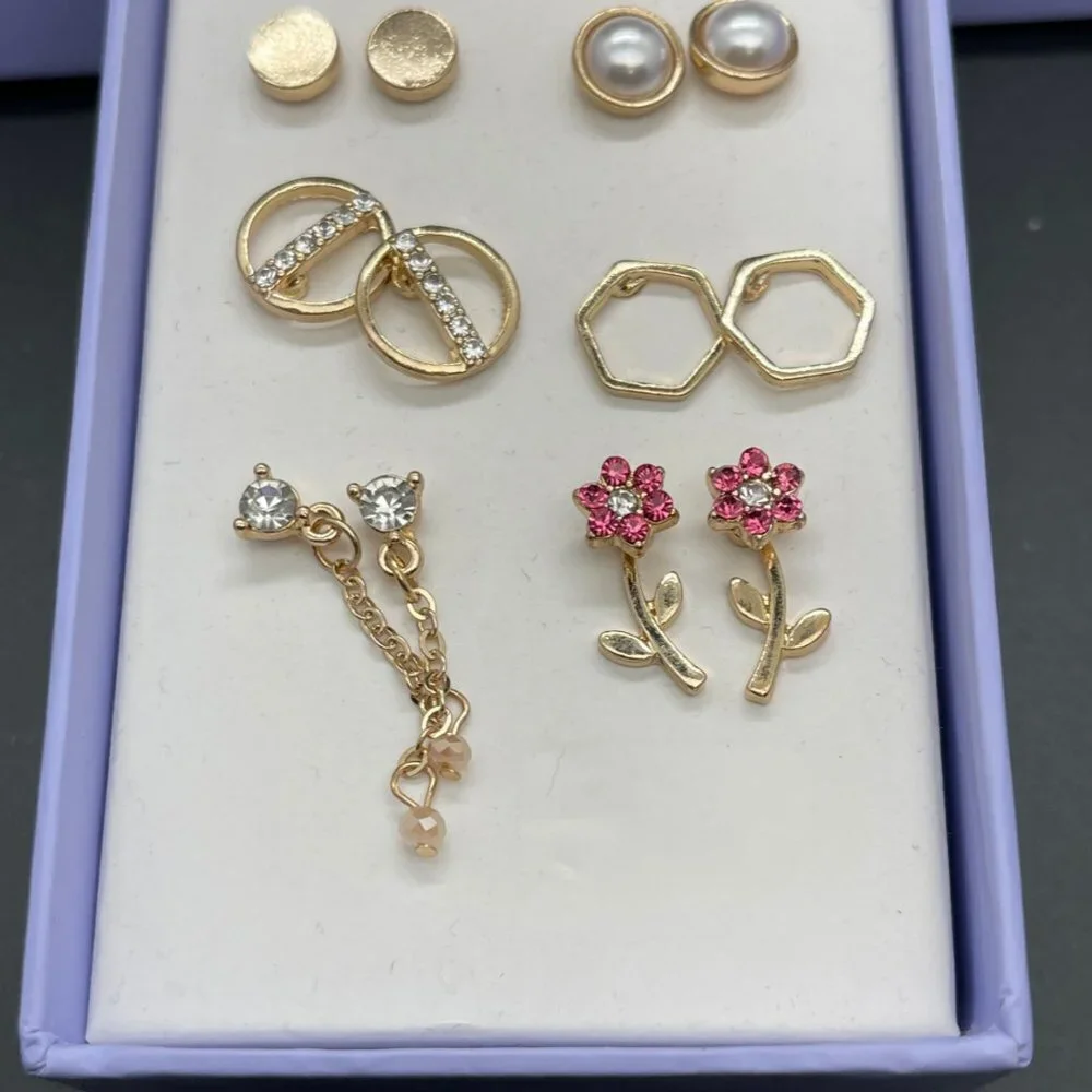 NEW IN BOX Madden Girl Earrings - 12 pair